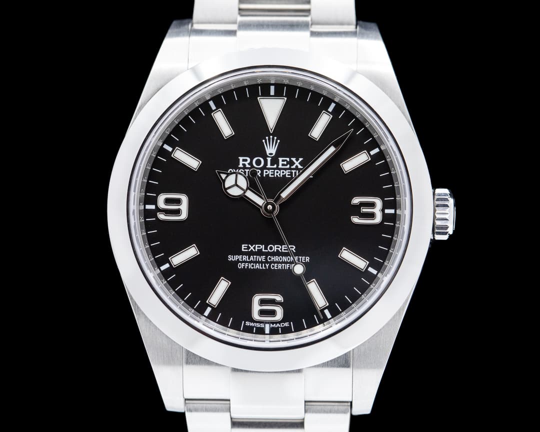 Rolex Explorer I 214270 39MM Mark 2 dial