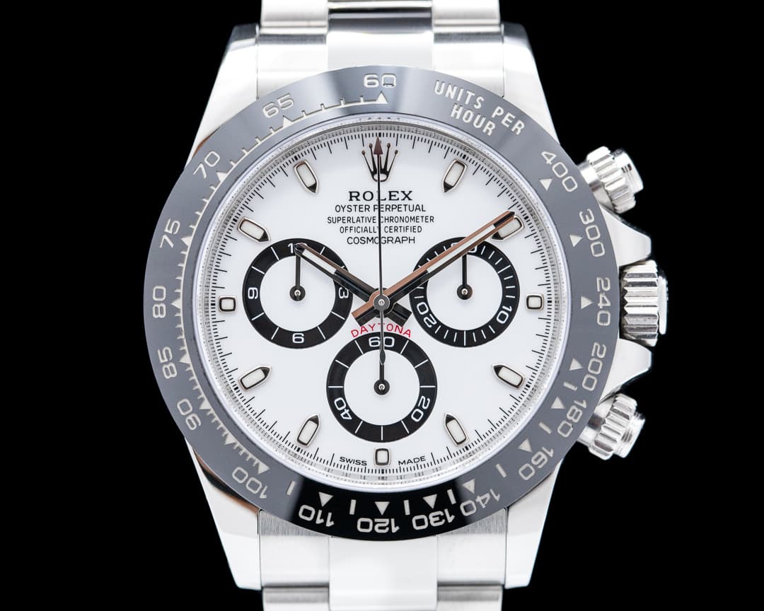 Rolex Daytona 116500LN Ceramic Bezel SS / White Dial 