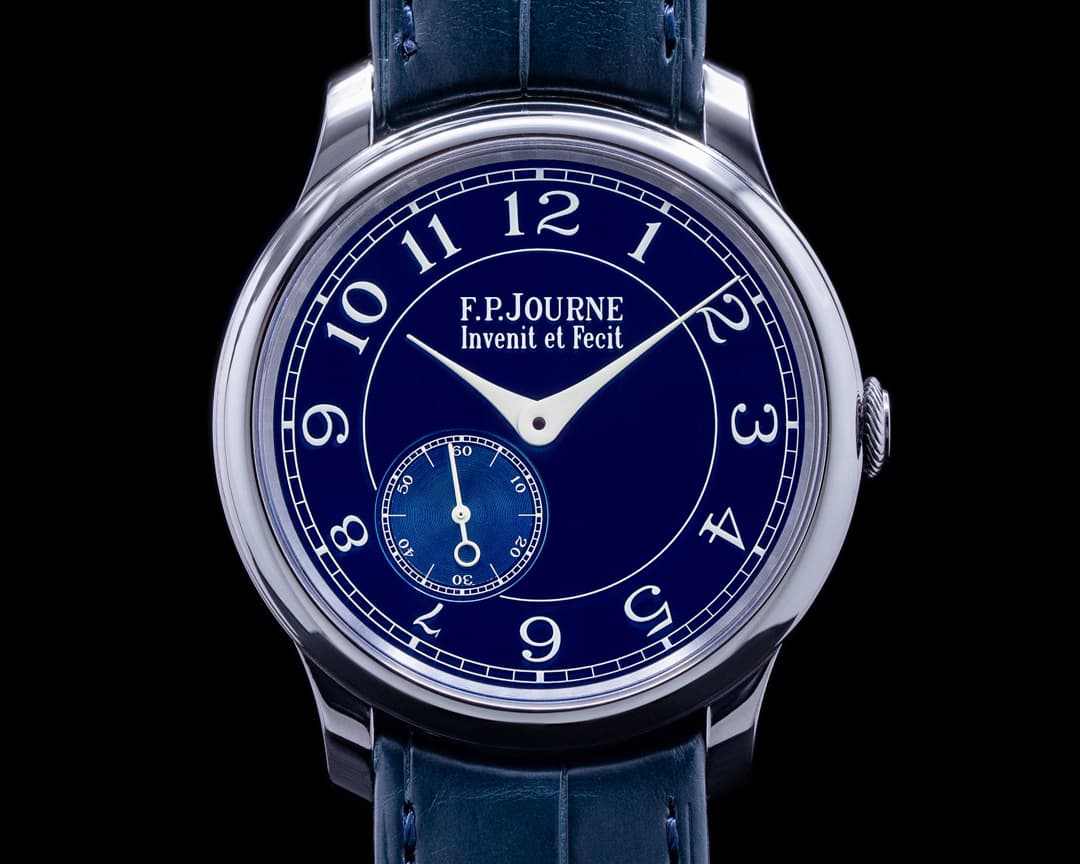 F. P. Journe Chronometre Bleu Tantalum Blue Dial UNWORN