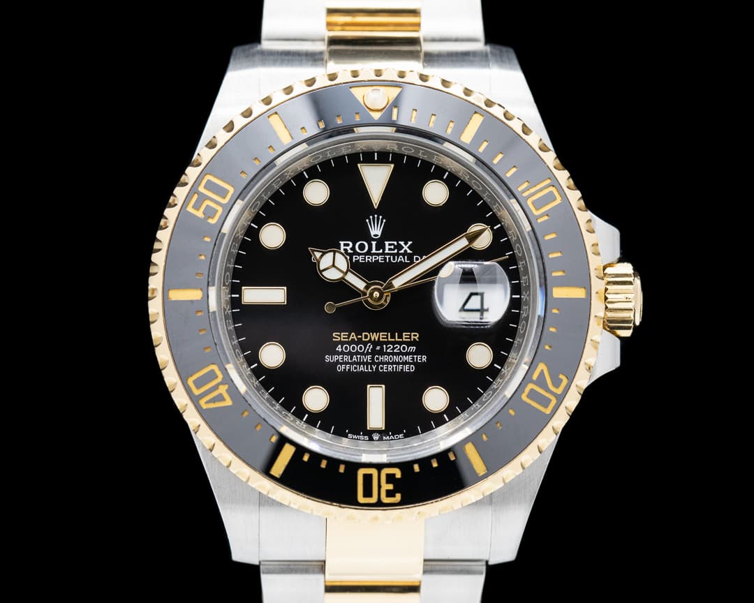 Rolex Sea Dweller 126603 "Two-Tone" SS / 18k Yellow Gold 