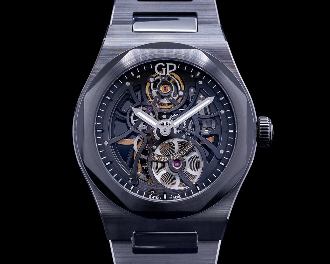 Girard Perregaux Laureato Skeleton Black Ceramic