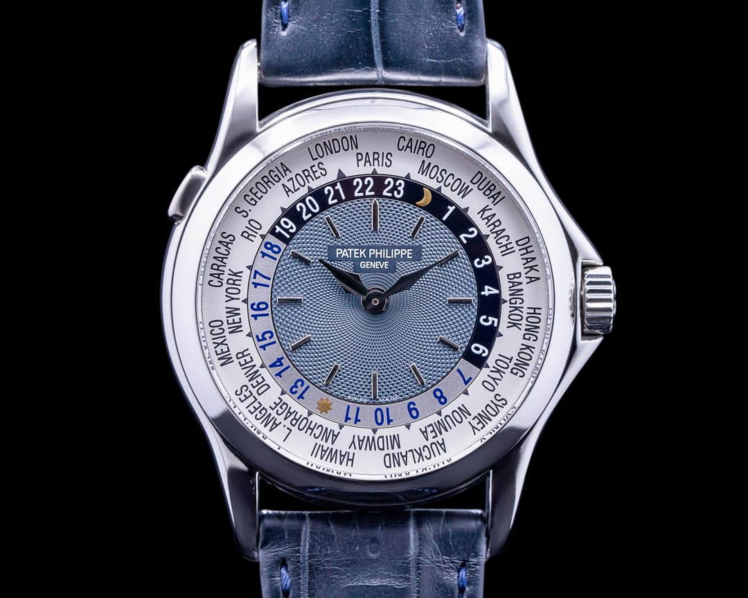 Patek Philippe World Time Platinum 5110P FULL SET