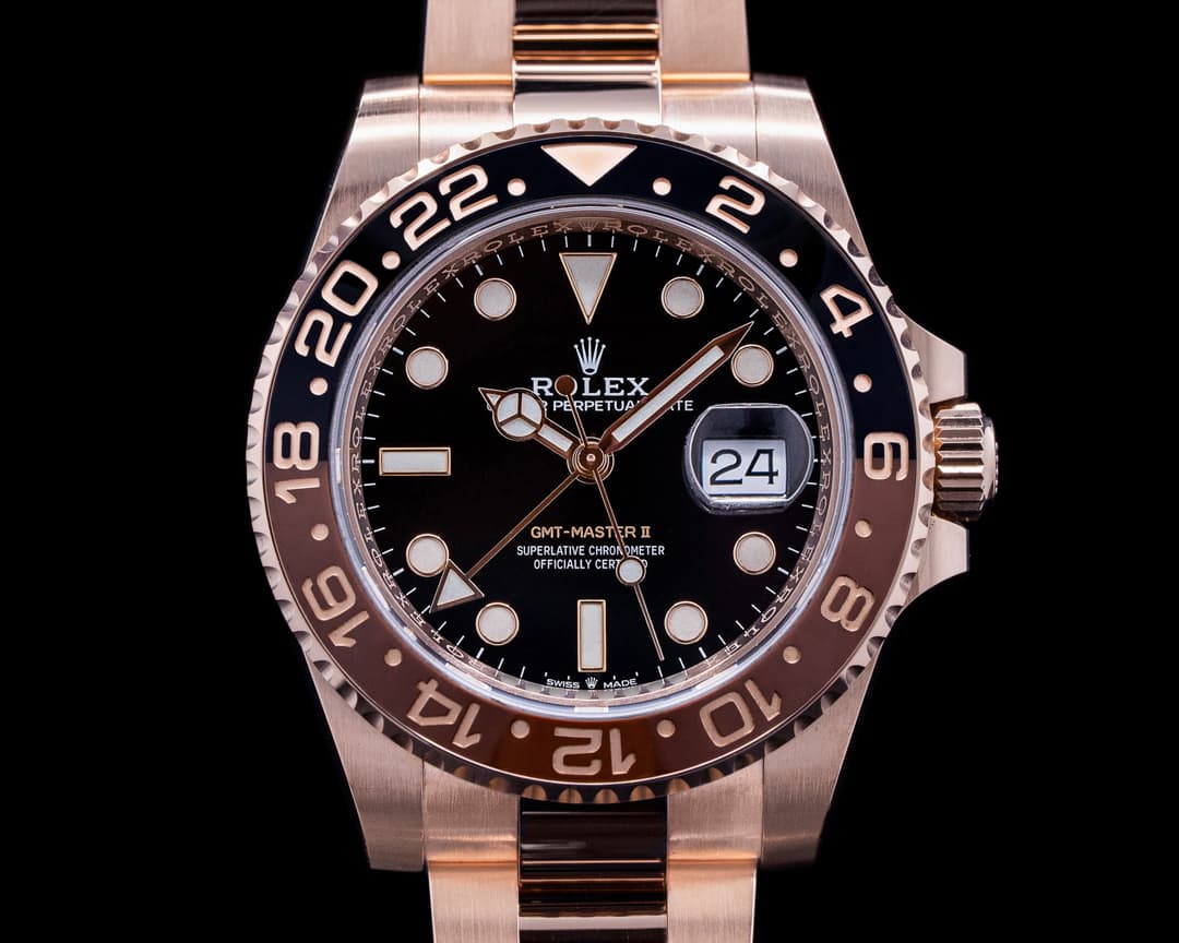 Rolex GMT Master II 126715 18K Everose Ceramic Root Beer 2021