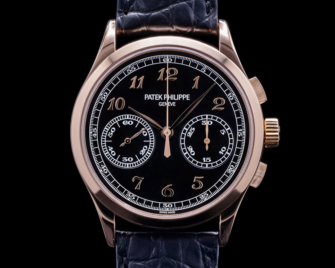 Patek Philippe Chronograph 5170R 18K Rose Gold Black Dial 