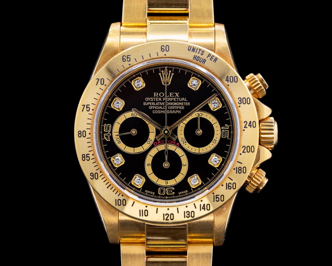 Rolex 1999 Daytona Zenith Black Diamond A Series SHARP + PATINA