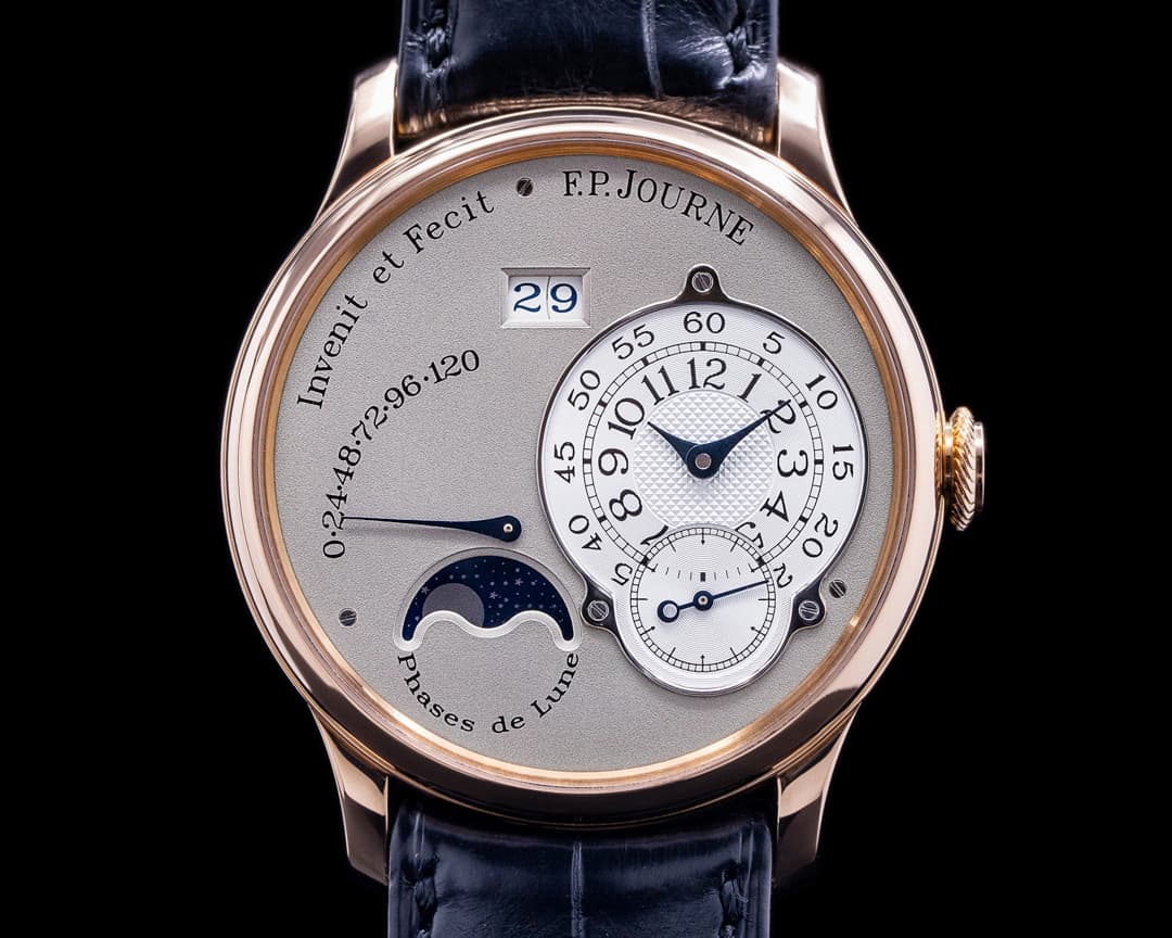 F. P. Journe Octa Lune Automatic Rose Gold / Grey Dial 38MM