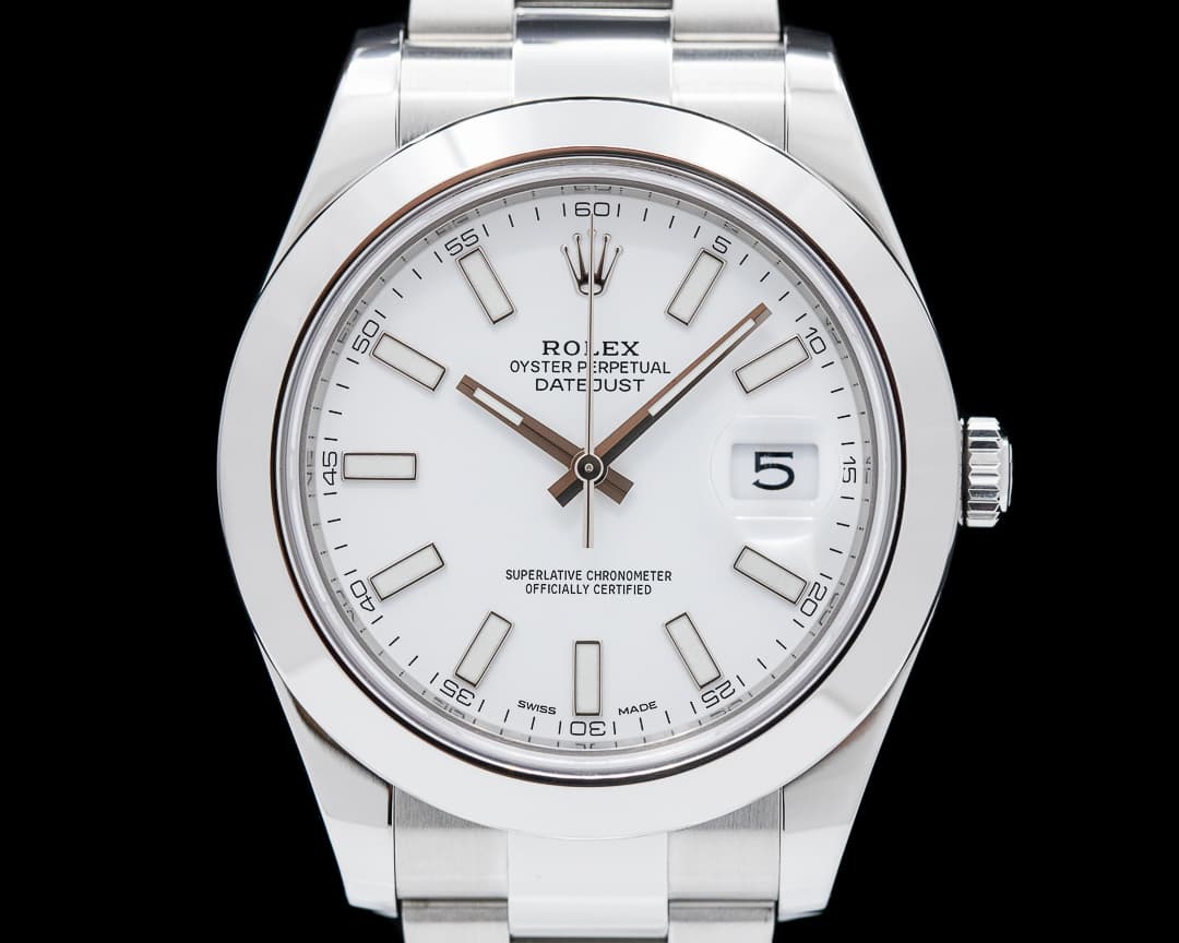 Rolex Datejust II SS White Dial 