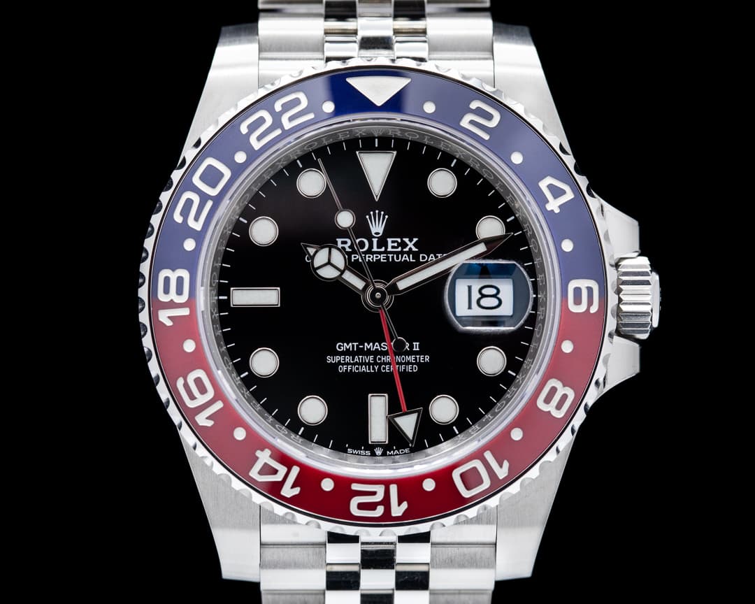 Rolex GMT Master II Ceramic 126710 "Pepsi" SS / Jubilee UNWORN