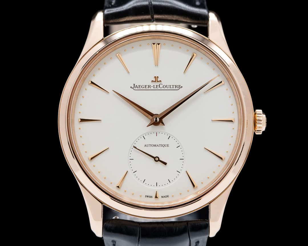 Jaeger LeCoultre JLC Master Ultra Thin Small Seconds 39mm 18k RG