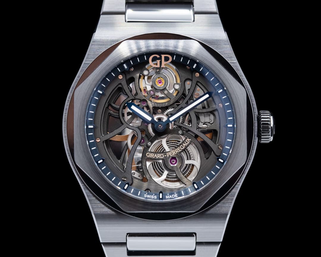 Girard Perregaux Laureato Skeleton Black Ceramic North America Edition