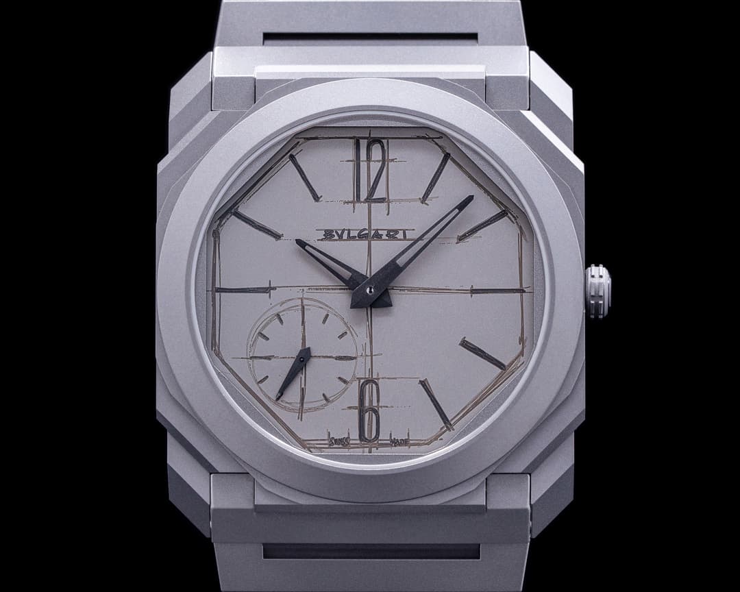 Bulgari Octo Finissimo 10th Anniversary "Sketch Dial" Titanium Limited Edition