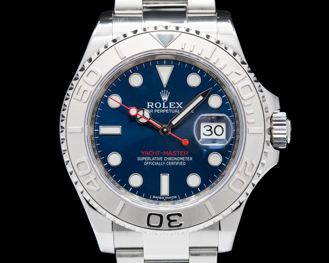 Rolex Yacht Master 116622 SS Blue Dial / Platinum Bezel 2019
