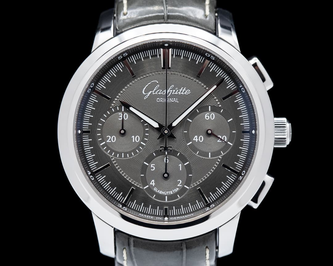 Glashutte Original Senator Chronograph 
SS/SS Grey Dial 40MM