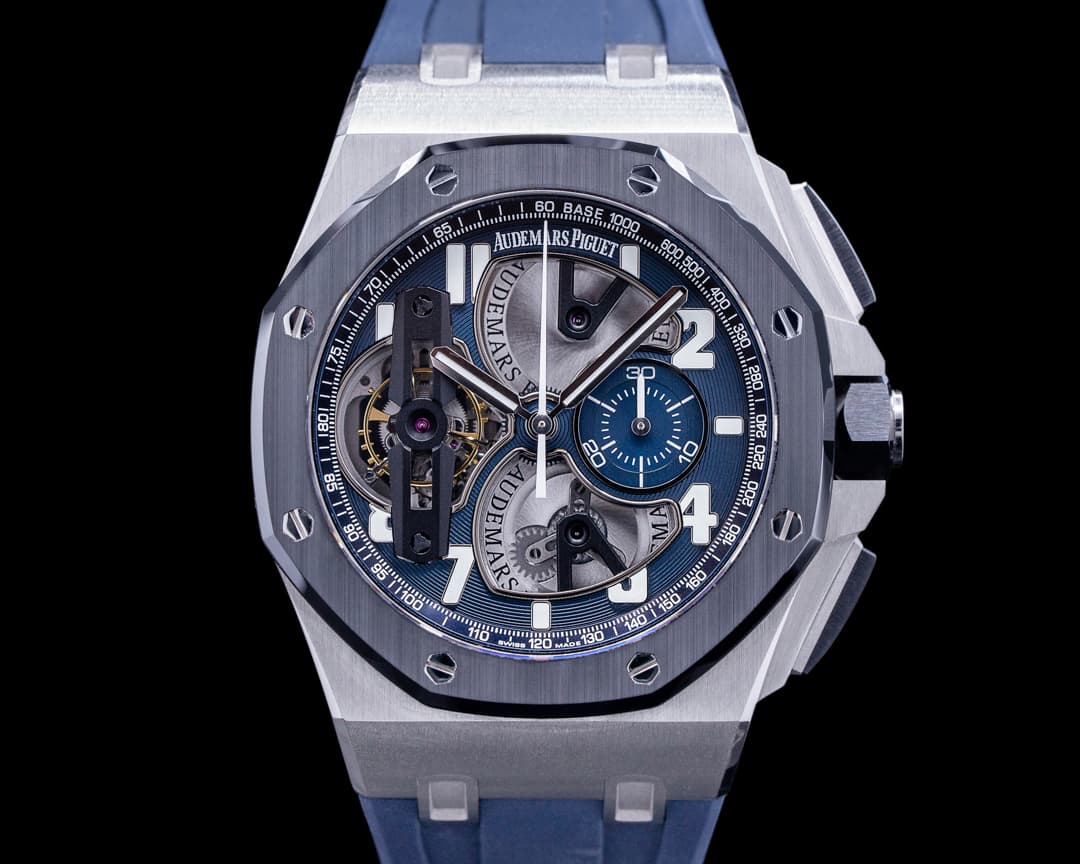 Audemars Piguet Royal Oak Offshore Tourbillon 26388PO Chronograph Platinum / Rubber 