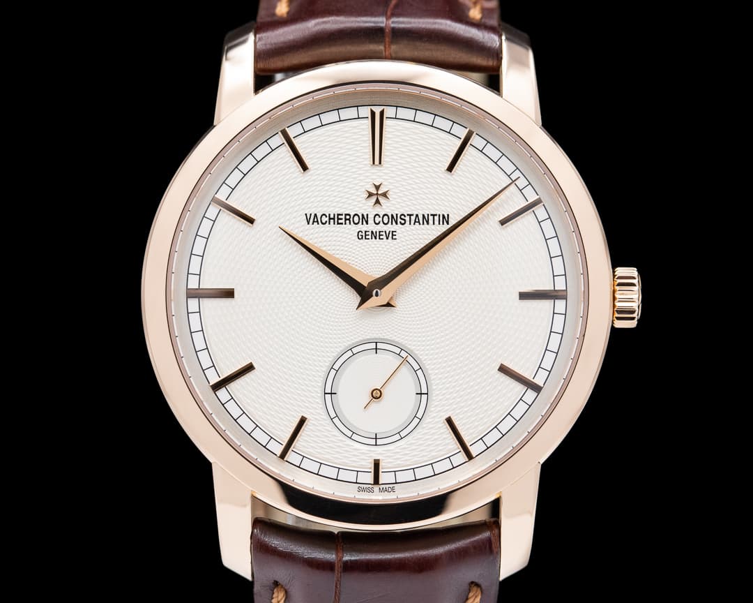 Vacheron Constantin Patrimony Traditionnelle 18K Rose Gold BOUTIQUE GUILLOCHE