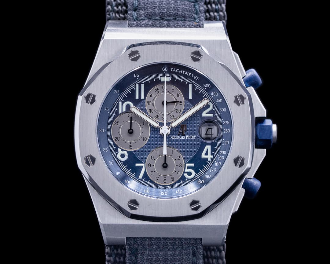 Audemars Piguet Royal Oak Offshore Blue Dial "Beast" 25770ST