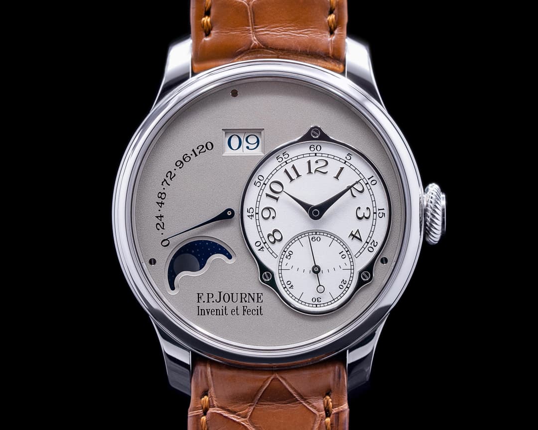 F. P. Journe Octa Lune Automatic Platinum / Grey Dial 42MM