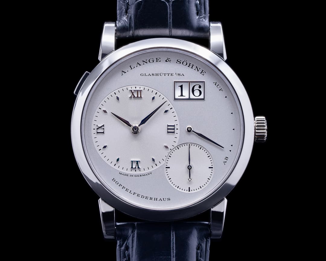A. Lange and Sohne Lange 1 191.025 Platinum Silver Dial 38.5MM 2021
