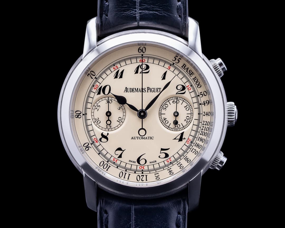Audemars Piguet Jules Audemars Chronograph 18K White Gold