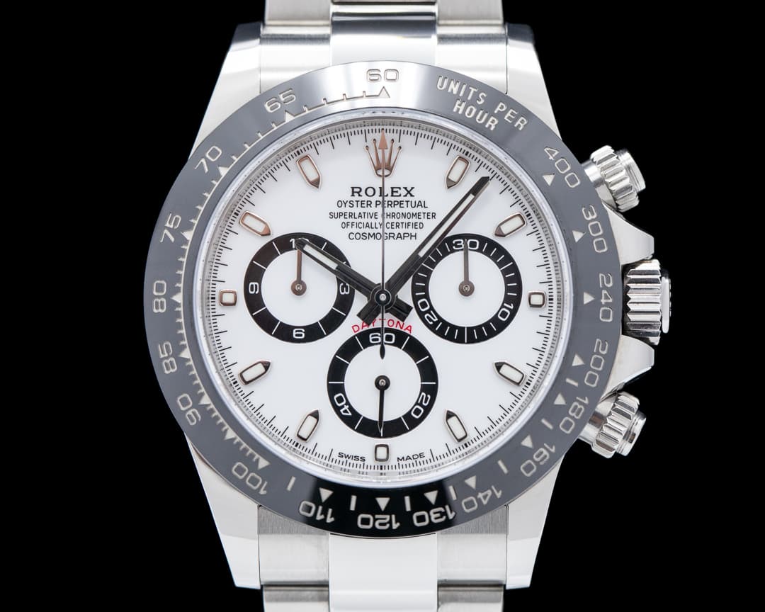 Rolex Daytona 116500LN Ceramic Bezel SS / White Dial