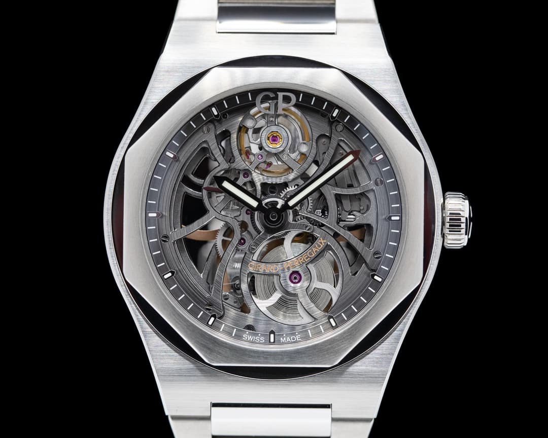 Girard Perregaux Laureato Skeleton 42mm SS / Bracelet UNWORN