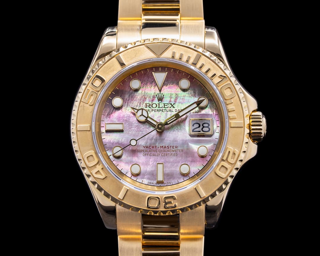 Rolex Yacht Master 16628 MOP Dial 18K Yellow Gold
