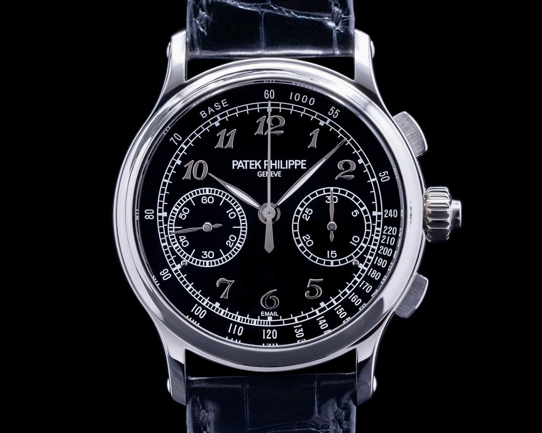 Patek Philippe Split Second 5370P Platinum Black Enamel Dial UNWORN 2021