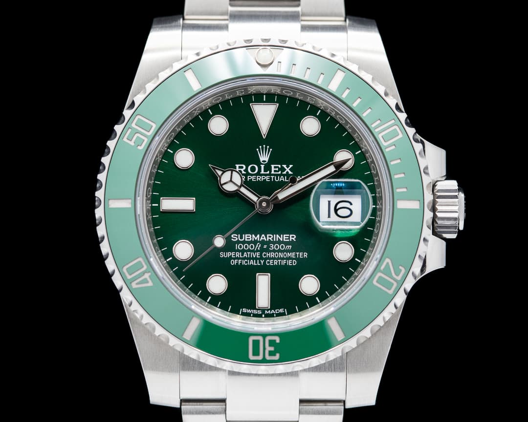 Rolex Submariner "Hulk" Green Ceramic Bezel Green Dial SS 2019