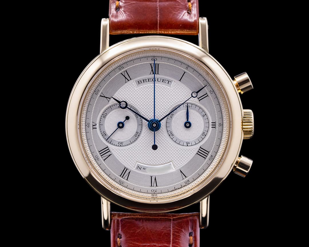 Breguet 3237 Classique Chronograph 18k Yellow Gold RARE