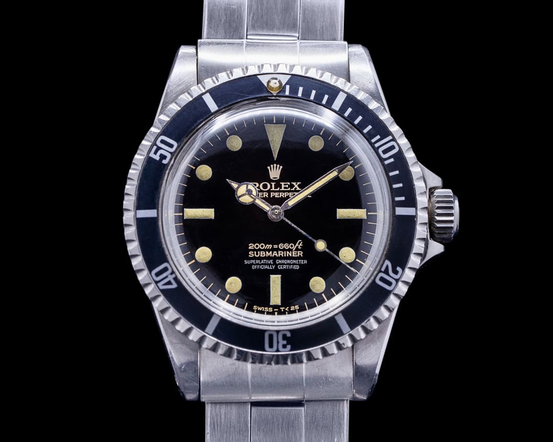 Rolex Submariner 5512 4 Line Gilt FULL GLOSS 1966
