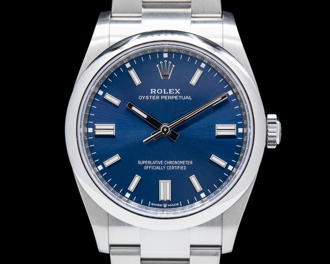 Rolex Oyster Perpetual 126000 36MM SS Blue Dial 2021