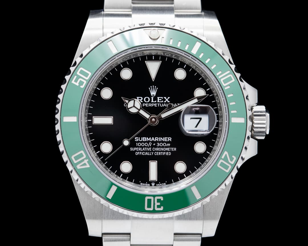 Rolex Submariner Date 126610LV Kermit GREEN Ceramic Bezel 41MM 