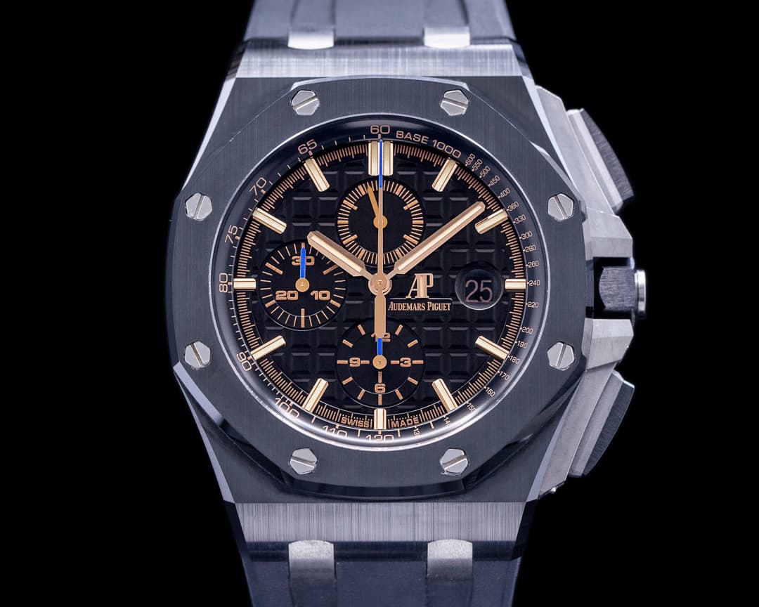 Audemars Piguet Royal Oak Offshore Black Dial Ceramic / Rubber