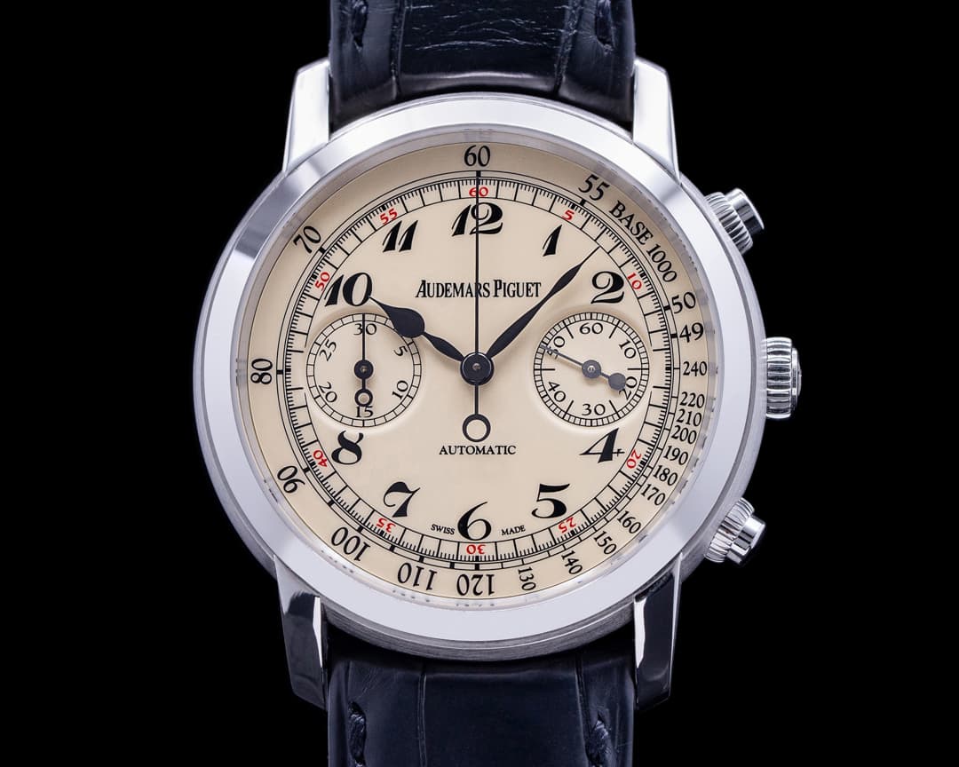 Audemars Piguet Jules Audemars Chronograph 18K White Gold 
