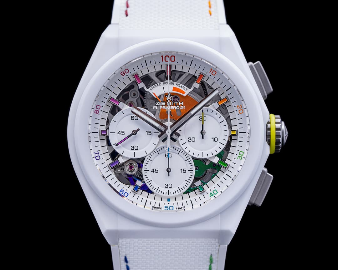 Zenith Defy 21 CHROMA Ceramic White LIMITED Ref 49.9010.9004/01.R947