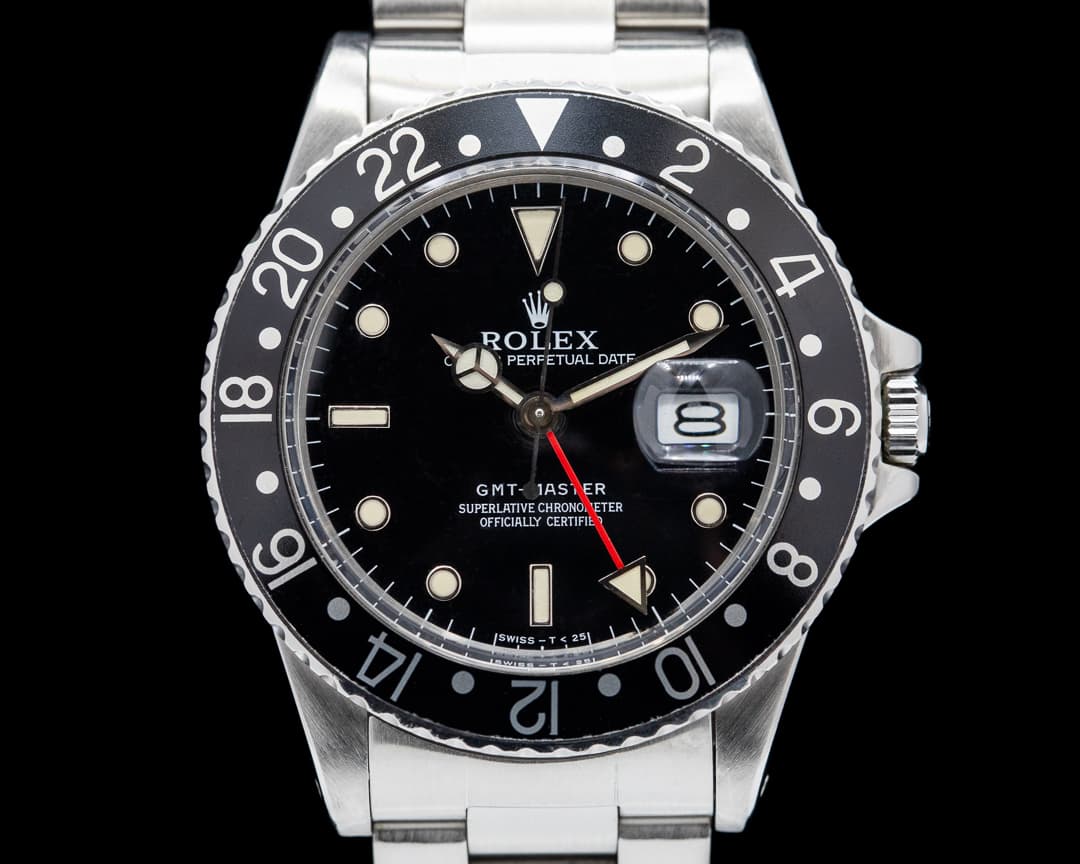 Rolex GMT Master Transitional Glossy Dial / Oyster Circa 1982