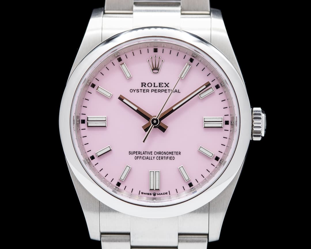 Rolex Oyster Perpetual 126000 36MM SS Pink 