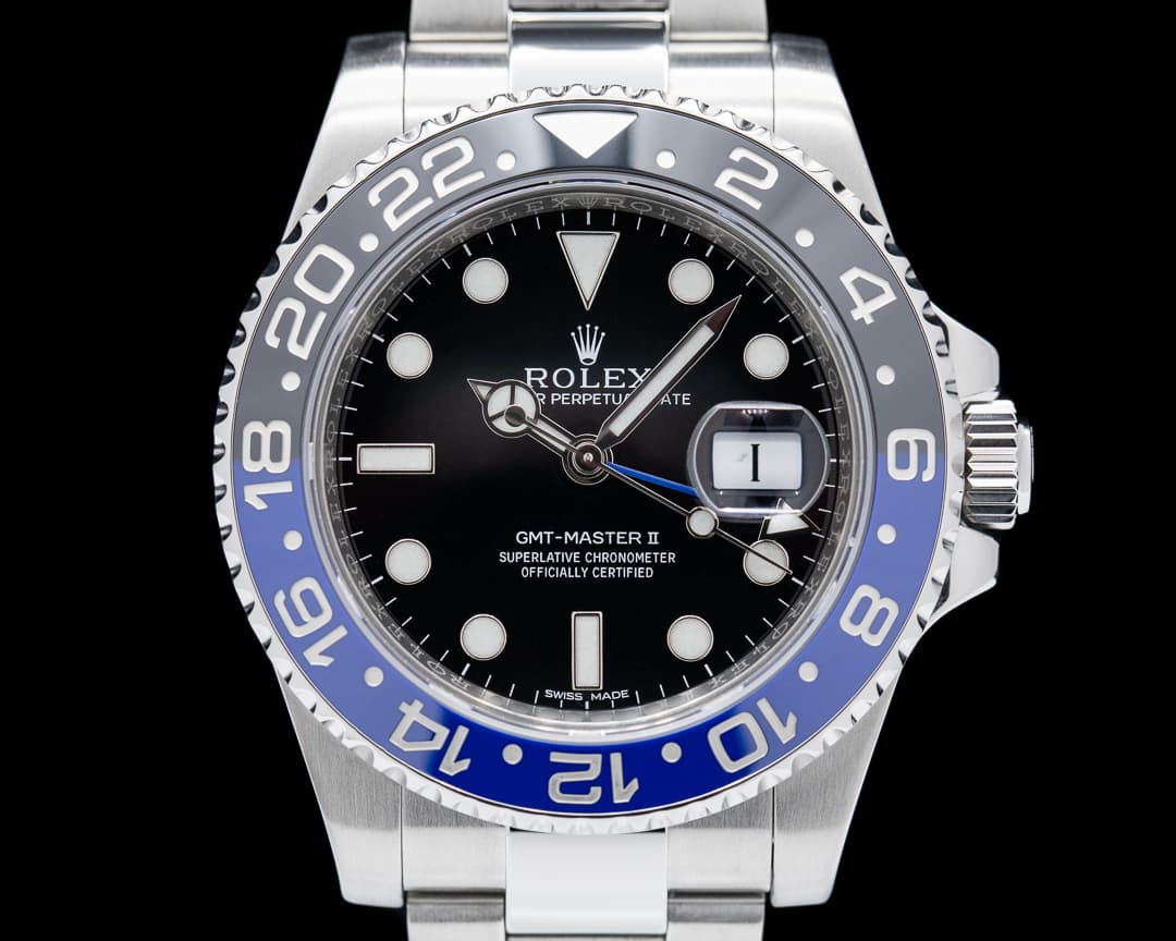 Rolex GMT Master II 116710 Ceramic "Batman" SS 