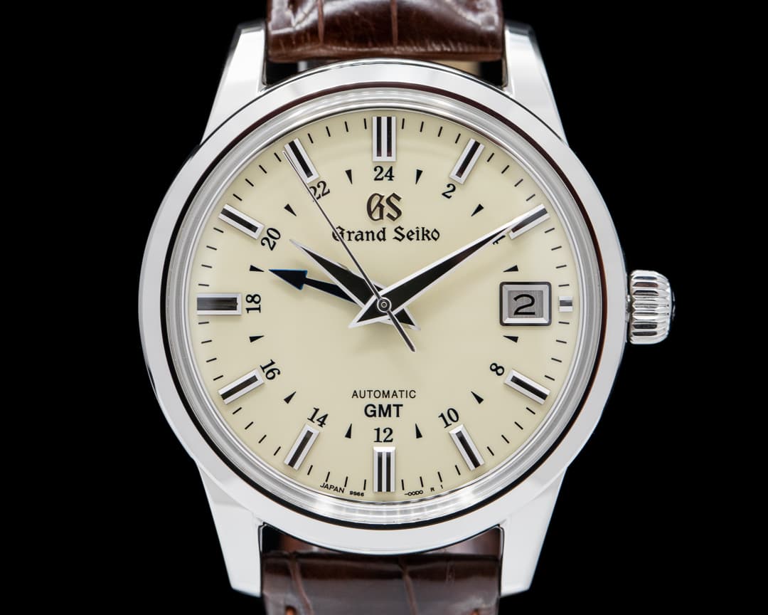 Grand Seiko Grand Seiko Automatic SBGM221 SS / Cream Dial GMT 2022
