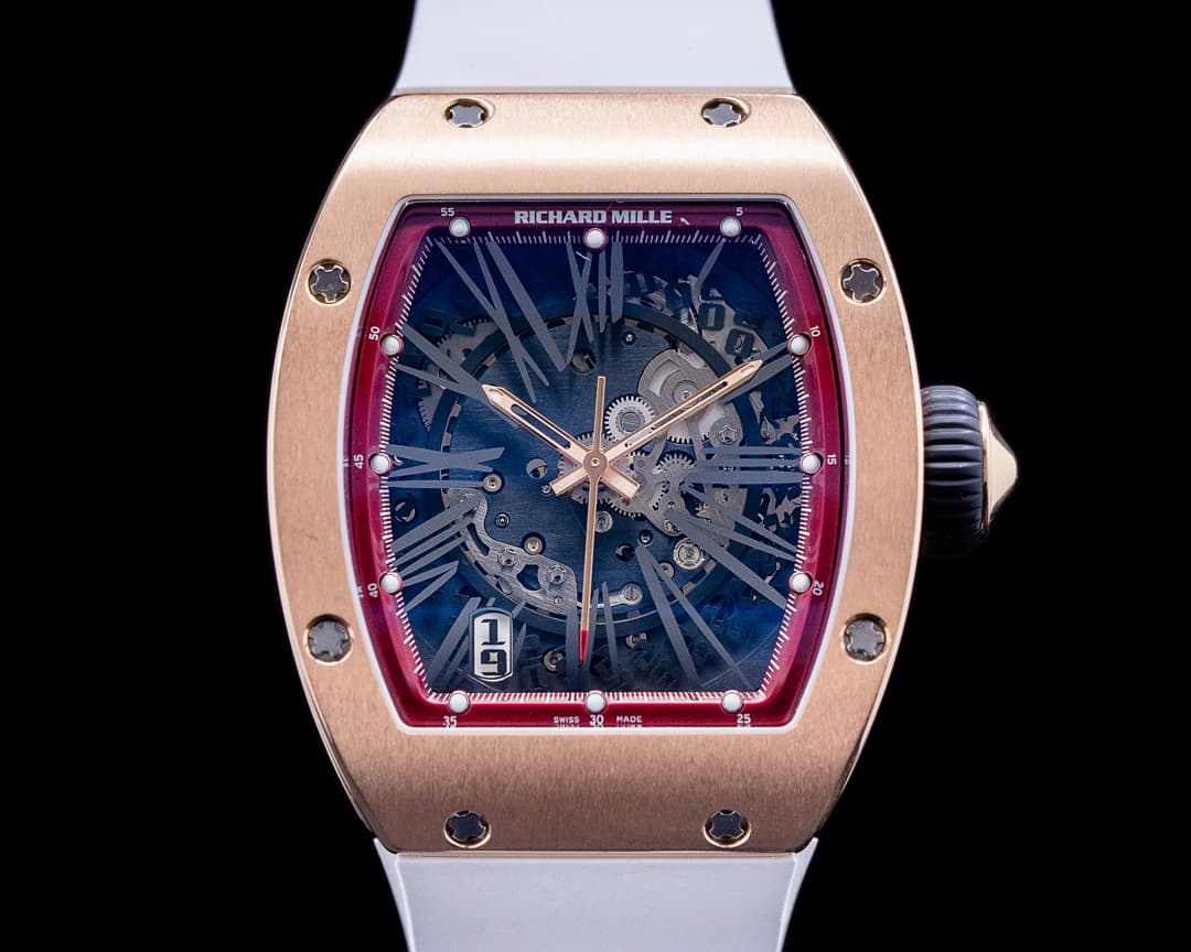 Richard Mille Richard Mille RM023 Automatic 18k Rose Gold / Rubber RM SERVICED