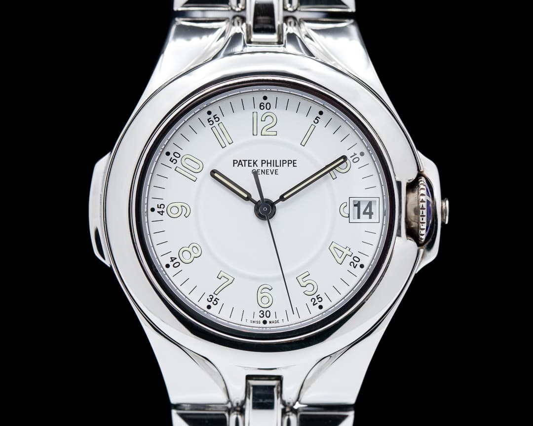 Patek Philippe Sculpture 5091 White Dial SS