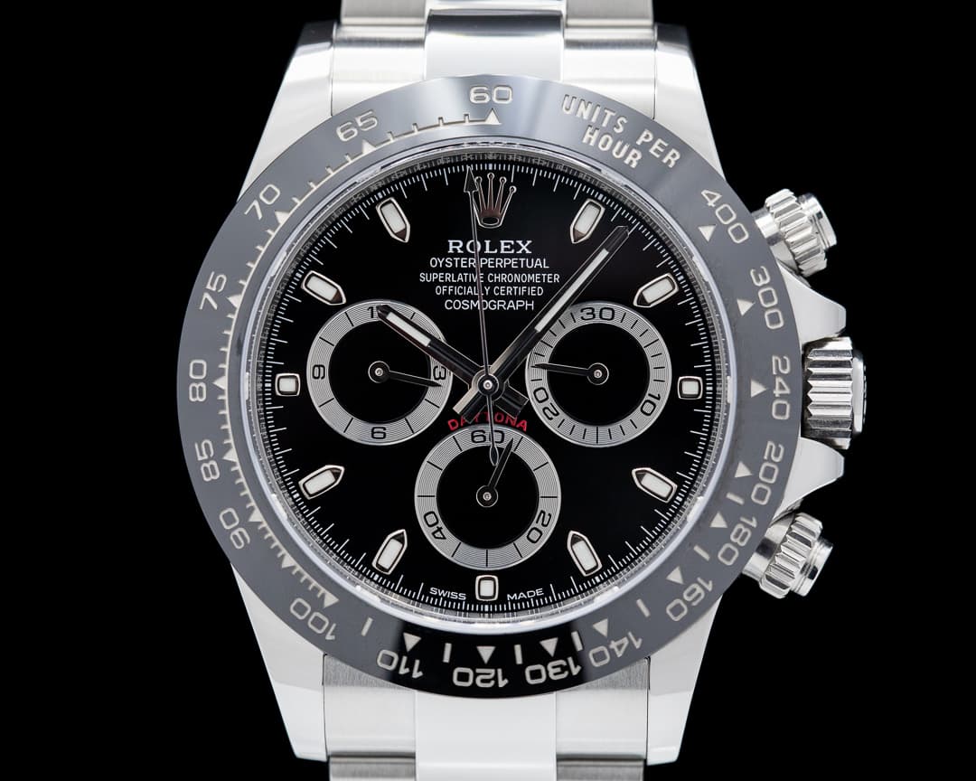Rolex Daytona 116500 Ceramic Bezel SS / Black Dial