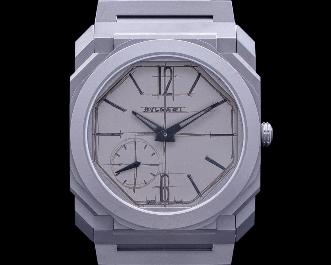 Bulgari Octo Finissimo 10th Anniversary "Sketch Dial" Titanium UNWORN