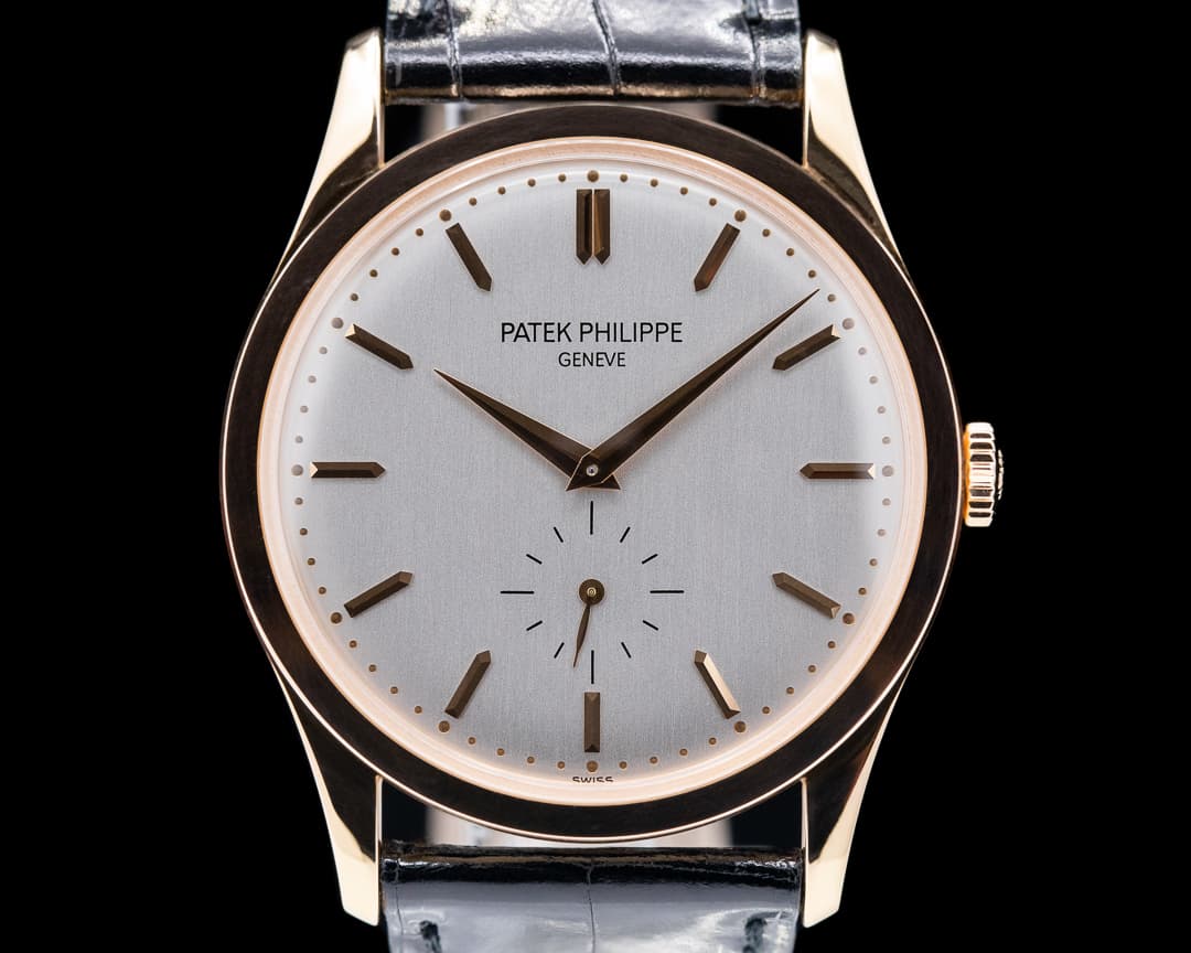 Patek Philippe Calatrava Manual Wind 18K Rose Gold