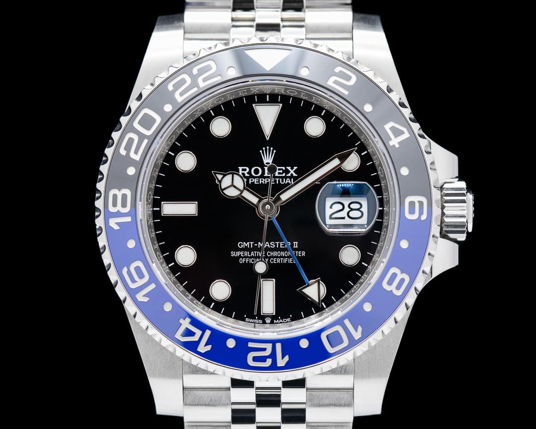 Rolex GMT Master II 126710 Ceramic "Batman" SS 