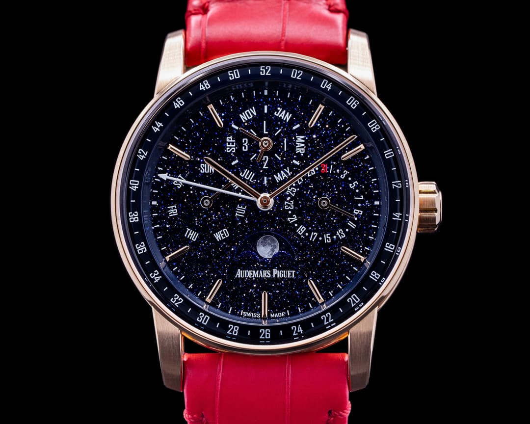 Audemars Piguet Code 11:59 Perpetual Calendar 18k RG / Blue Aventurine Dial 