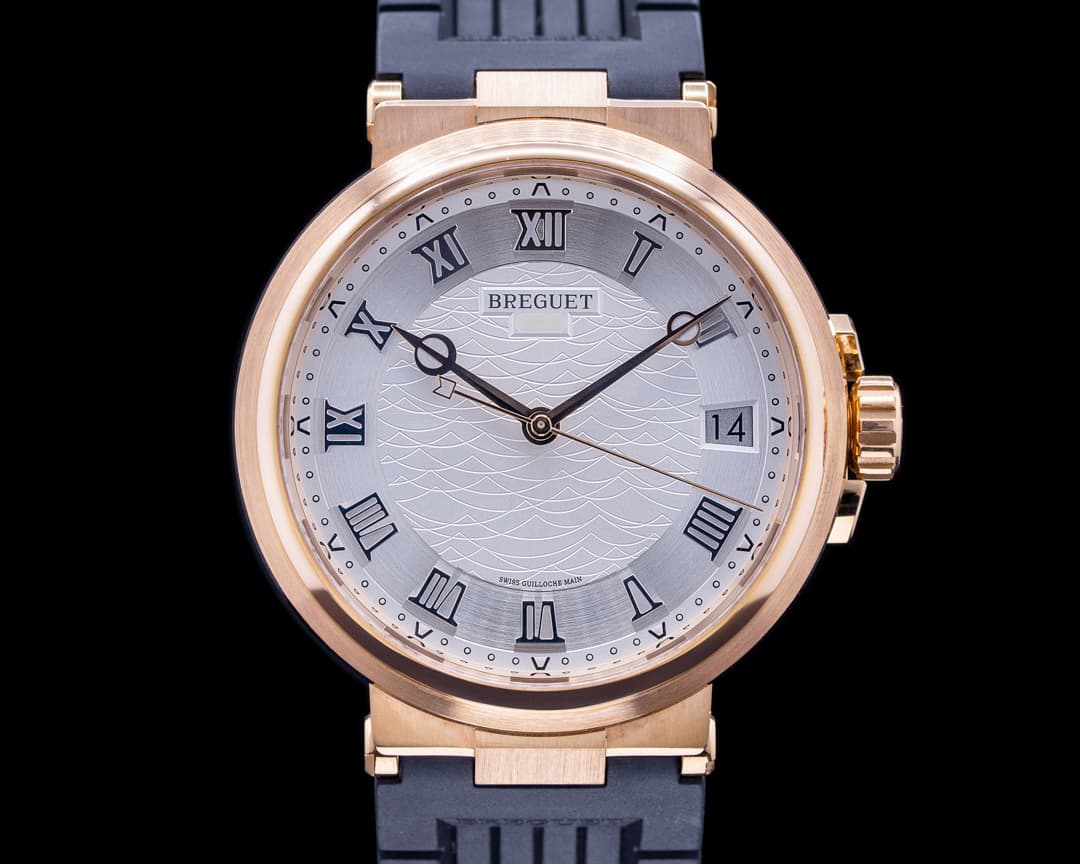 Breguet Marine Automatic 5517 Rose Gold / Rubber 40MM 2020
