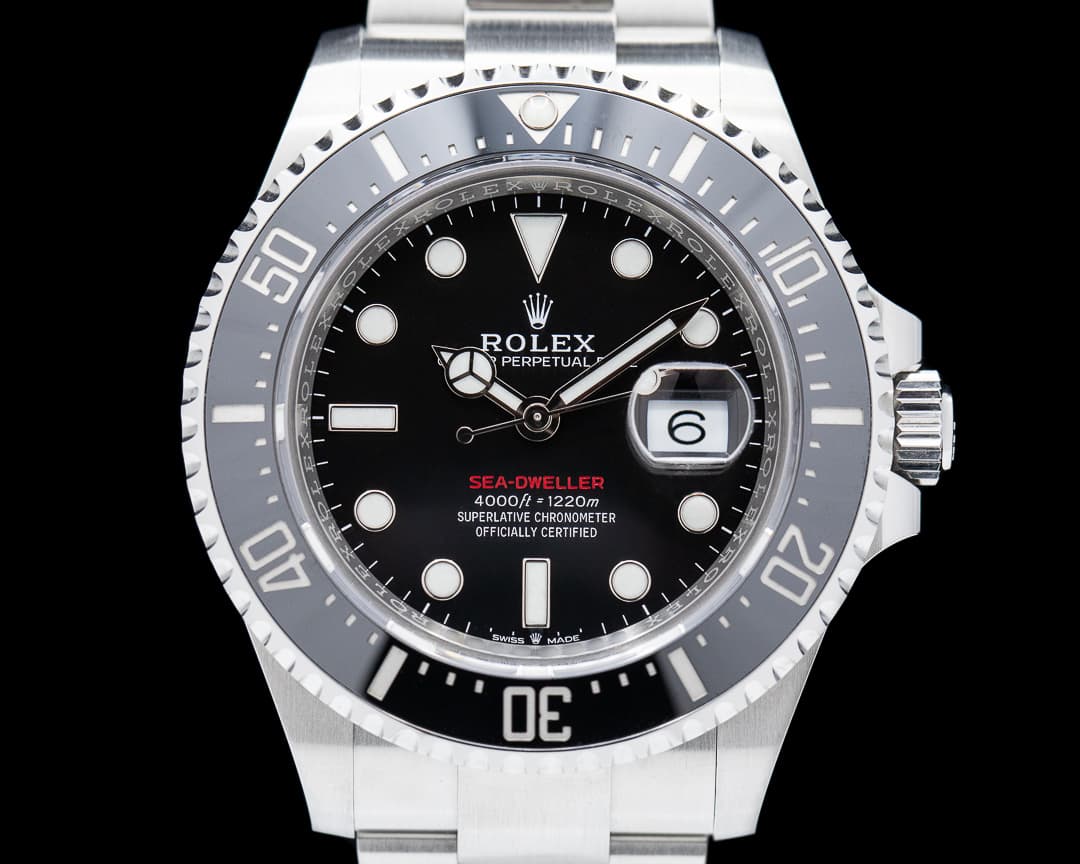 Rolex Sea Dweller 126600 RED 43MM SS 