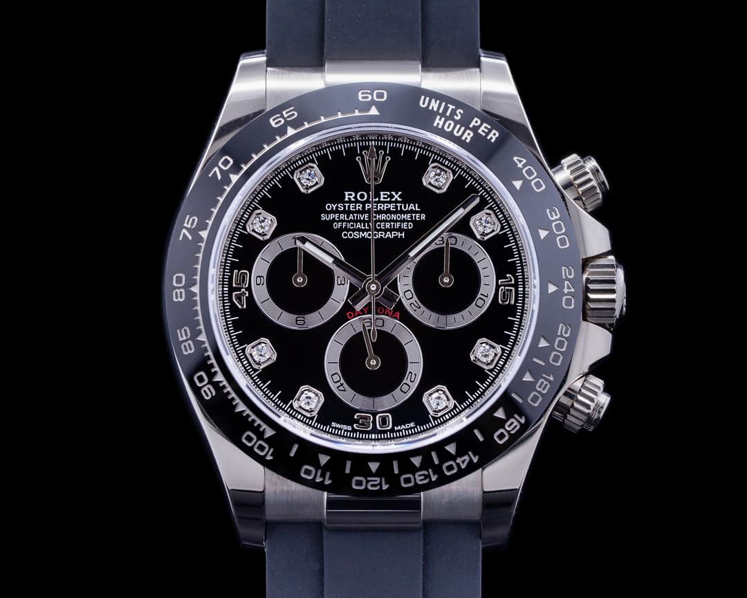 Rolex Daytona 116519 18K Ceramic Black Diamond Dial 2022