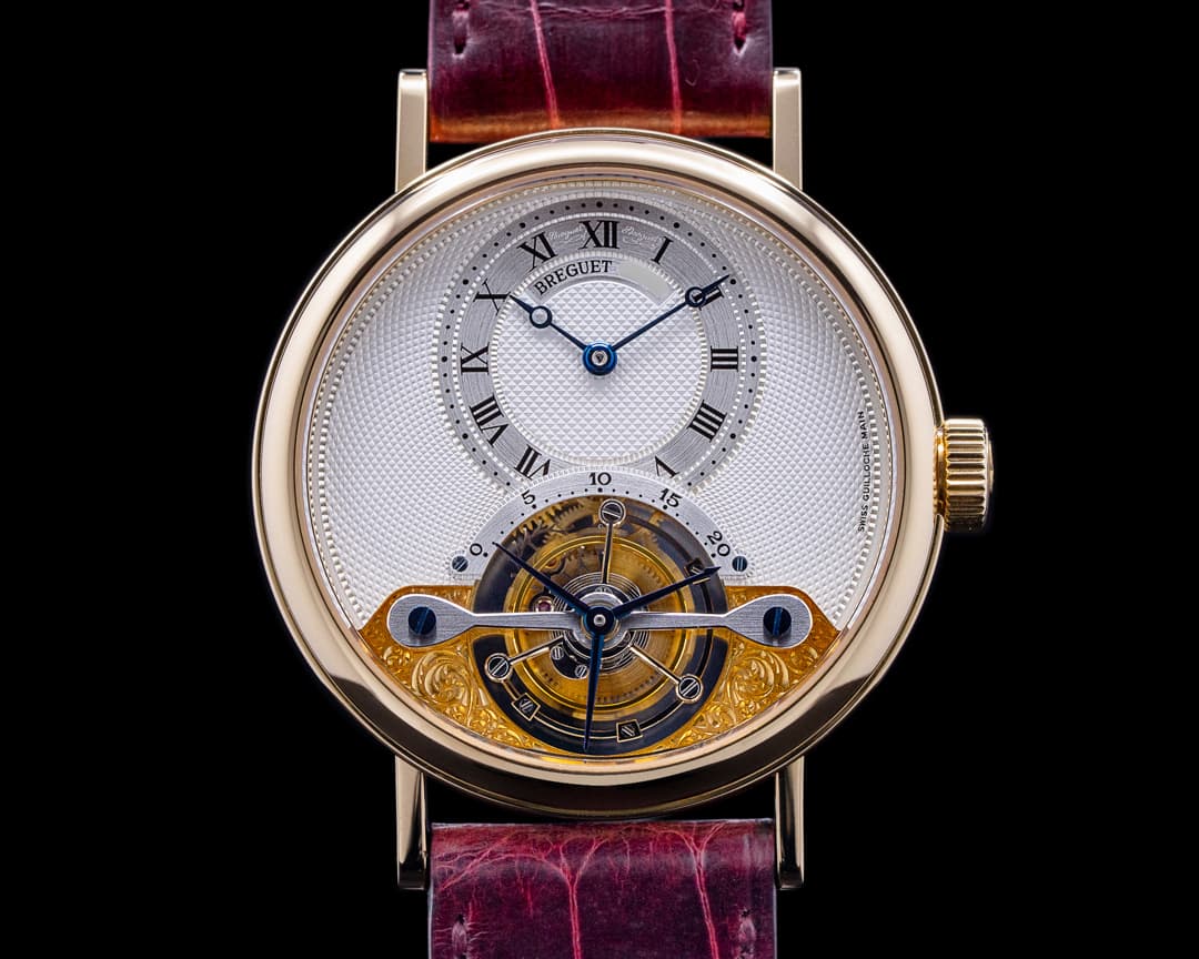 Breguet Tourbillon 3357BA 18K Yellow Gold ENGRAVED